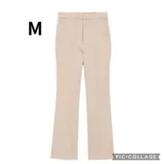 GU 新品　ストレッチフレアパンツ　M