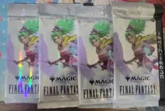 未開封　MTG ファイナルファンタジー コレクターブースター 日本語版　4パック