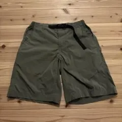 POWER TO THE PEOPLE オリーブグリーン ショートパンツ