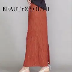 【週末 SALE】BEAUTY&YOUTH ジャガードスカード