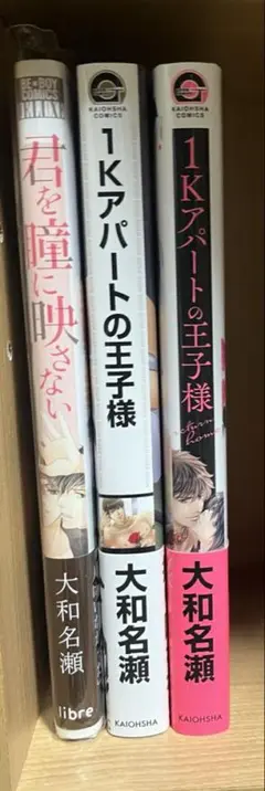 BL漫画　大和名瀬　3冊セット