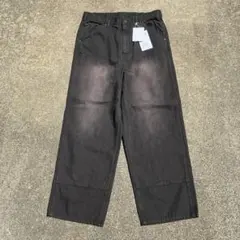 ADAM ET ROPE ダブルニーダックパンツ