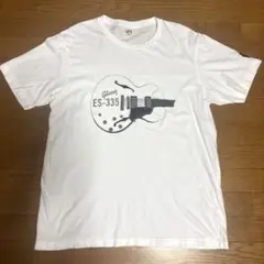 【UT】Gibson ES-335ギターTシャツ XXL 白 大きいサイズ