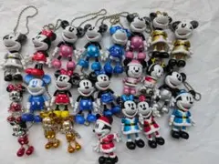 ディズニー　ミッキー＆ミニー　首振りマスコット　23体　まとめ売り
