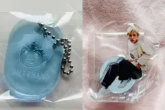 SHISHAMO ガチャ　クリアアクキー　おすわりアクリルスタンド　吉川美冴貴