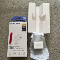 ELECOM 30W USB Type-C 急速充電器　検スマホ　パソコン　携帯