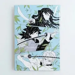 鬼滅の刃 原画展 デザインアートボード　冨岡義勇 時透無一郎 不死川実弥
