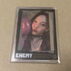 TWICE ナヨン ENEMY JYP 購入特典 フォトカード付き硬質ケース