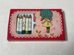 昭和レトロ　クツワ　ミニ色鉛筆セット