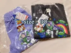 新品 ☆ Littc トイ・ストーリー / 上下 2着セット 90cm