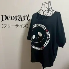 Deorart/ディオラート/Tシャツ/ 半袖/ロゴプリント/丸首/ゆったり