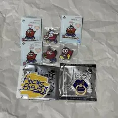 Nissy Lippy 一番くじチャーム ワッペン スマホリング　5点セット