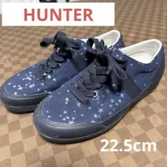 美品　HUNTERスニーカーUS5(22.5cm)