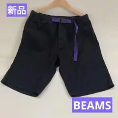 【新品タグ付き】BEAMS HEART ブラックショートパンツ
