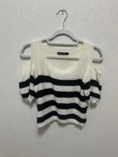 GORGE ボーダー　サマーニット