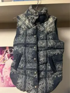美品　キャピタル　ゴブラン　ダウンベスト kapital ダウンベスト KEELウィービングベスト - メルカリ