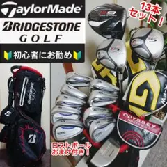 【全国送料無料】初心者にお勧め!ナイキ•キャロウェイ!メンズゴルフ12本セット