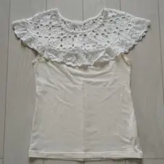 レースフリル TシャツМ