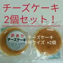 前田製菓 チーズケーキ5号×2個 アウトレット 工場直売 ケーキ