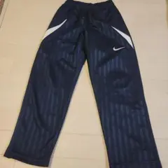 Nike ネイビー ストライプ ジャージ