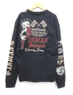 INDIAN MOTOCYCLE×ベティブープ ベティー ロングＴシャツ