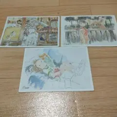 千と千尋の非売品ハガキ3枚