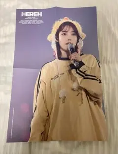 IU HEREH DVD特典　ポスター