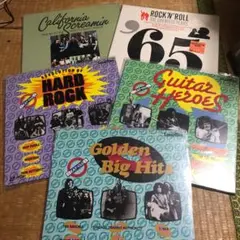 ロック・オムニバス　レーザーディスク5枚セット
