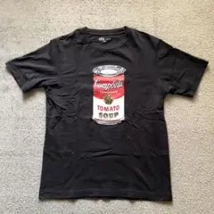 andy warhol キャンベルスープ トマト缶 Tシャツ M