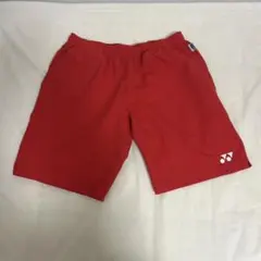YONEX ヨネックス ハーフパンツ 赤 L レッド