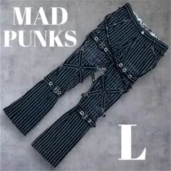 MAD 巻きスカート ボンテージパンツ MAD GirL巻きスカート付きボンテージパンツ（MAD メンズ パンツ