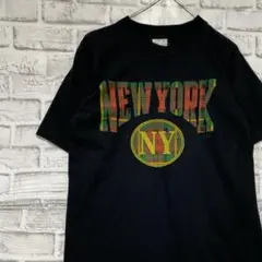 USA製90sヴィンテージTシャツ！シングルステッチ　ブラック半袖古着M721