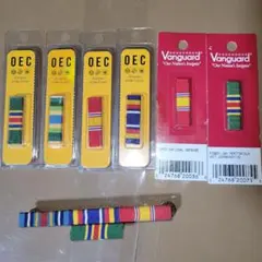OEC Vanguard 軍用リボンバッジ 新品 6個セット米軍放出品