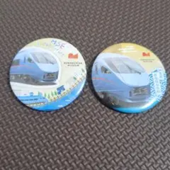 ロマンスカー博物館 MSE6000系 ピンバッジ 2個セット