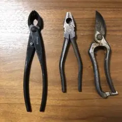 剪定 鋏 昭和レトロ サビ ペンチ