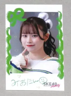 西井美桜 SKE48 tick tack zack チェキ風トレカ