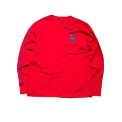7BS3【Ralph Lauren】90’sビッグポニープリント長袖Tシャツ古着