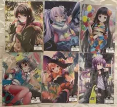 ガールフレンド(仮) 第2弾くじ　クリアファイル6セット