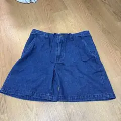 【新品】ファミリーマート デニムショートパンツ L コンビニエンスウェア
