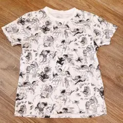美品★うる星やつら　漫画風イラスト Tシャツ 130サイズ　グラニフ