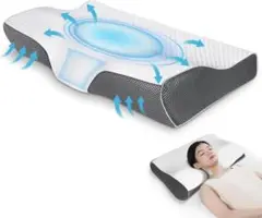 低反発枕 首サポート 快適な睡眠 人気モデル