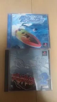 Rapid Racer & toshinden 2 ps1