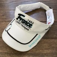le coq sportif フランスバイザー ホワイト
