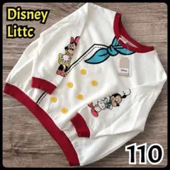 【新品】Littc ディズニー トレーナー 長袖 コックさん なりきり 110