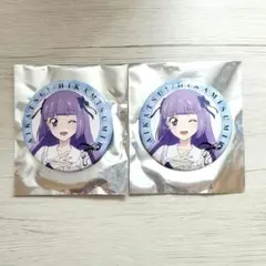 氷上スミレ 缶バッジ AVIOT 2個セット
