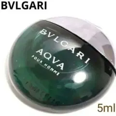 人気香水 ブルガリ アクア プールオム オードトワレ AQVAプールオム 5ml