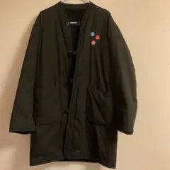 army twill 別注 リバーシブル ライナーコート カーキM