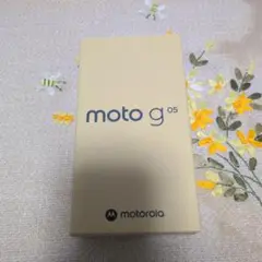 新品未使用　moto g 05 128GB ミスティブルー