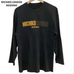 MICHIKO LONDON KOSHINO 長袖カットソー ブラックカジュアル