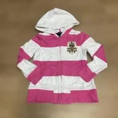 Ralph Lauren ピンクストライプパーカー